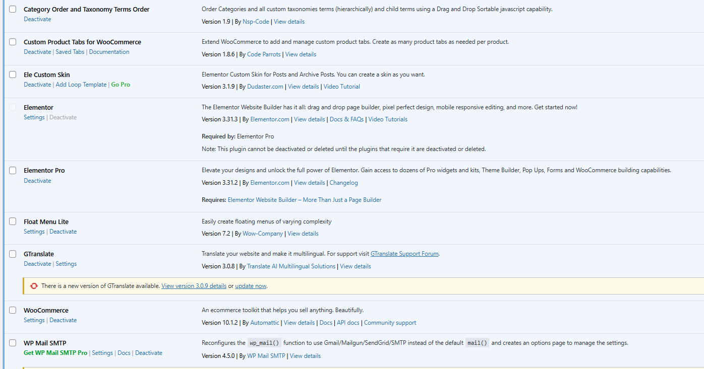 wordpress常用插件